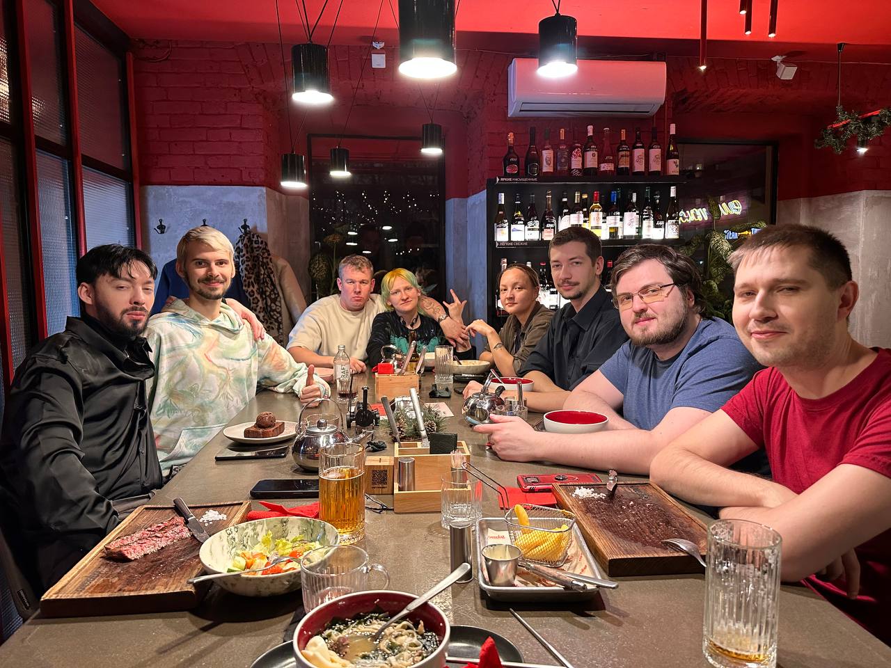 The team