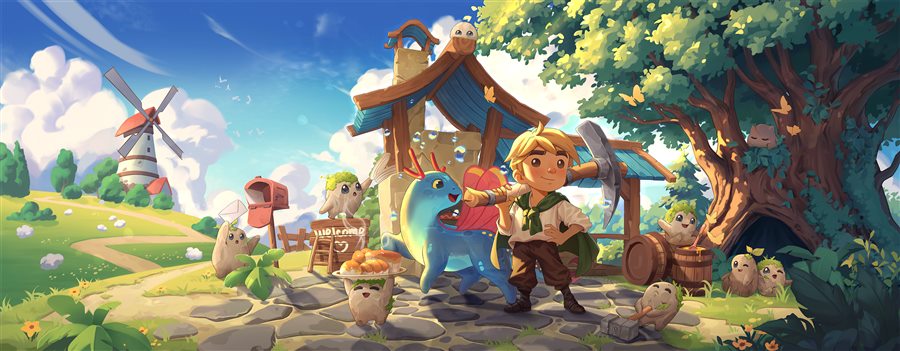 key art — the farm under the windmill